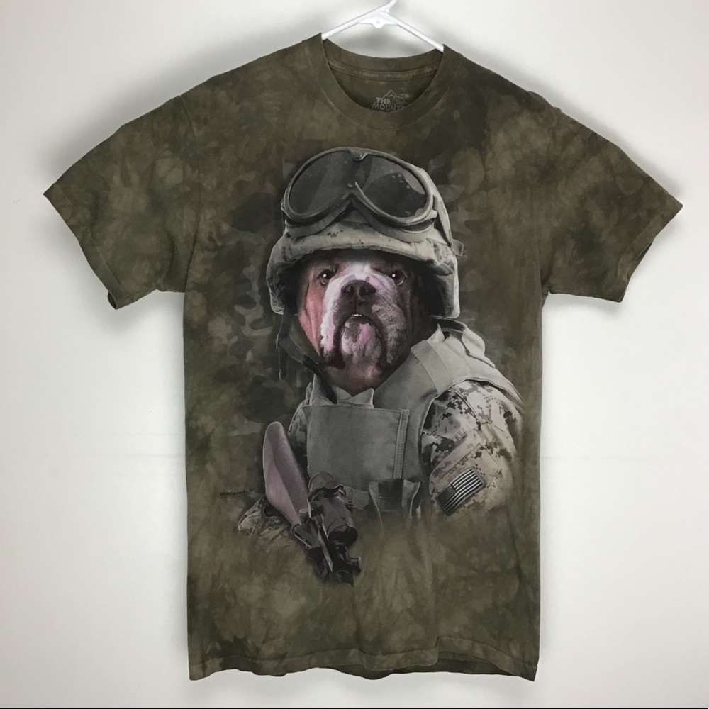 The Mountain 2015 Manimals short sleeve tee shirt medium